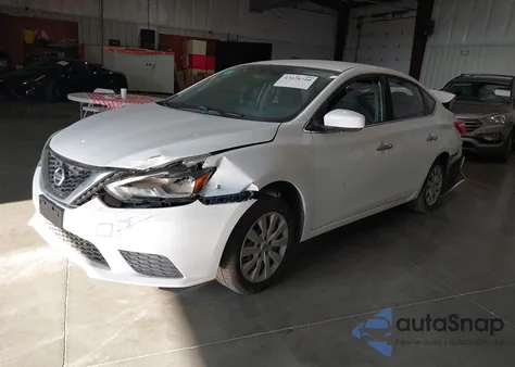 2016 Nissan Sentra S z USA, uszkodzony, nr VIN 3N1AB7APXGY274294